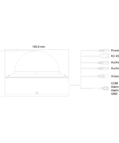 Camera Ip Dome 2.0 Megapixel Provision-Isr Dai-320Ipe-Mvf - Dai-320Ipe-Mvf-Graph