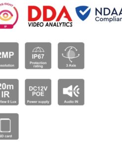 Camera Ip Dome 2.0 Megapixel Provision-Isr Di-320Ipen-28