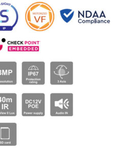 Camera Ip Dome 8.0 Megapixel Provision-Isr Di-380Ipsn-Mvf-V3 - 4